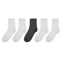 Giorgio Mens 5 Pack Crew Socks - Black/Grey - Mens7-11 Photo