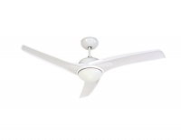 Ceiling Fan White With Light And Remote Control Photo