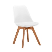 Cielo Atom Dining Chair - White - Set of 2 Photo