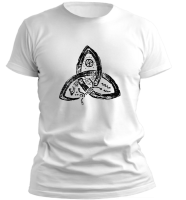 PepperSt Men's White T-Shirt - Norse Knot Photo