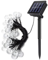 Gretmol Solar Powered Outdoor Bulb String Lights LED Waterproof 6.35m - Warm White Photo