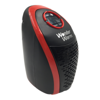 Wonder Warm Mini Electric Heater Remote Control Photo