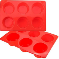 Cater Care Cater-Care Silicone Muffin Tray- 6 Cup 70x45cm Photo