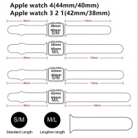 Digital Tech Apple Watch Silicone Strap - 42mm/44mm - Navy Blue Photo