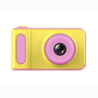 4aKid Kids Camera - Pink & Yellow Photo