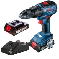 Bosch - Cordless Impact Drill 2 x 2.0Ah Batteries & Charger - Combo Photo