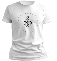 PepperSt White T-Shirt – Norse Wardruna Photo