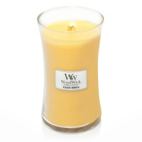 Unique Interiors Lifestyle Seaside Mimosa Large Hourglass Candle Photo