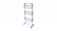 3 Layer Drying Rack - Layered Clothes Hanger - Blue Photo