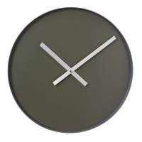 blomus Wall Clock - Tarmac and Steel Grey Colours - Large - RIM Photo