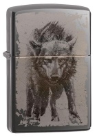 Zippo Lighter - Wolf Design Photo