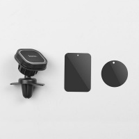 Hoco Universal Car Magnetic Smart Phone Holder - Black & Grey Photo