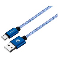 Volkano Fashion Series Micro USB Cable - 1.8m - Sky Blue Photo