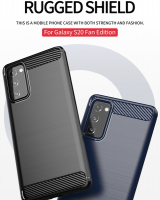 CellTime Galaxy S20 FE Shockproof Carbon Fiber Design Cover Photo