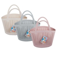 Bulk Pack x 3 Bag Shopper Basket Plastic 30x20x10cm Photo