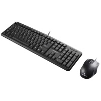 Volkano Wired Keyboard & Mouse Combo - Krypton Series Photo