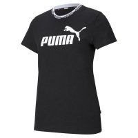 Puma - Women's Amplified Graphic Tee - Black Photo