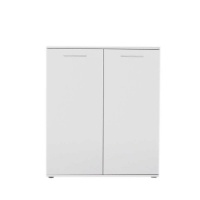 Adore Multipurpose Shoe Cabinet w/ Covers and 5 Shelves White 5 yr Warranty Photo