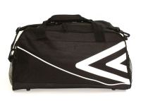 Umbro Pro Training Medium Holdall Tog Bag - Black/White Photo