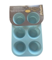 6 Cup Muffin Pan - Silicone - Large Photo