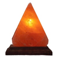 Khewra Himalayan Salt Lamp - Pyramid Shaped - 1.9kg Photo