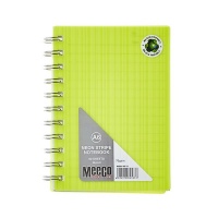 Meeco Neon Notebook - A6 - Yellow Photo