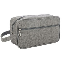 Portable Waterproof Toiletry Bag Travel Organizer Bag - Gray Photo
