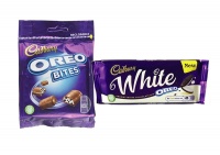 Cadbury Oreo Bites & Oreo White Slab - 2 Pack Photo
