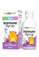 Nutritech Vitatech Kids Immune Syrup Vanilla Blueberry 200ml Photo