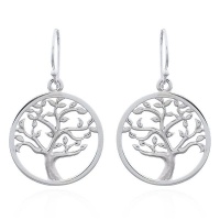 Tree of Life Dangle Earrings Photo