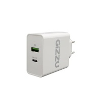 Gizzu 36W PD Type-C & USB QC 3.0 Wall Charger - White Photo