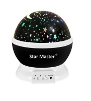 Star Master Night Decor Light - Black Photo