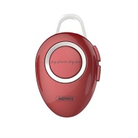 Remax HIFI Sound Quality Single Headset RB-T22 -Red Photo