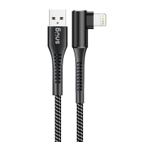 Snug O-Copper MFI Cable With Stand Function 12W 1.2 Meter-Black/Silver Photo