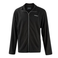 Donnay Men's Full-Zip Fleece Jacket - Black - Parallel Import Photo