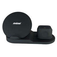 Andowl Q-L025 3-in-1 Wireless Charging Station - Fast Charger Photo