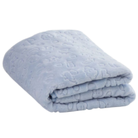 Sesli 3037 Sesli Mink Embossed Baby Blanket - Blue Photo