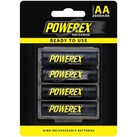 Powerex Precharged Rechargeable AA NiMH Batteries Photo