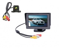 4.3" TFT LCD Monitor With 170° HD Car Rear View Camera Photo