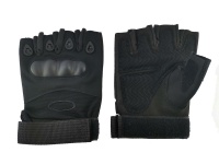 Tactical Gloves Half Fingers Black Photo