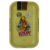 Raw Girl Rolling Tray Photo