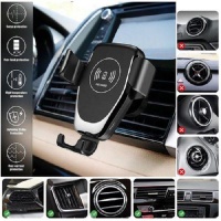 IMIX Hands Free Wireless Car Charger & Phone Holder Black Photo