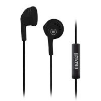 Maxell EB-MIC In-Ear Buds with Microphone - Black Photo