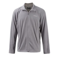 Donnay Men's Full-Zip Fleece Jacket - Pearl Grey - Parallel Import Photo