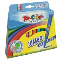 Toy Color Jumbo Fibre Pens: 24 Pens Photo