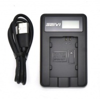 Canon Seivi LCD USB Charger for BP-808 Battery Photo