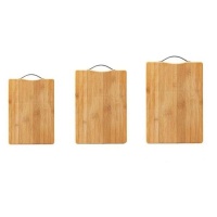 Set of 3 Bamboo Cutting boards Photo