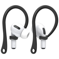 We Love Gadgets Anti-Loss Ear Hooks For AirPods Black Photo