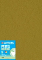 Butterfly A3 Pastel Board - Pack Of 5 Gold Photo