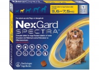NexGard Spectra Chewable Tablets for Dogs 3 6-7 5kg - 1 Tablet Photo